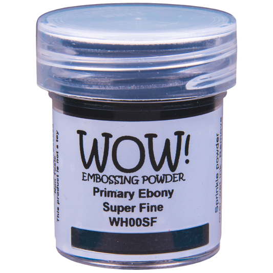 Embossing Powder Primary Ebony SF