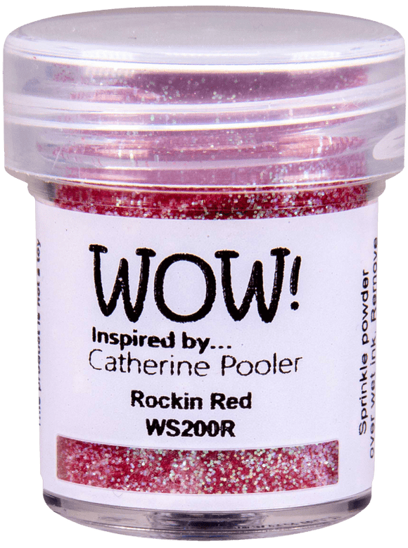 Embossing Powder Rockin Red