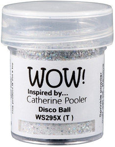 Embossing Powder Disco Ball