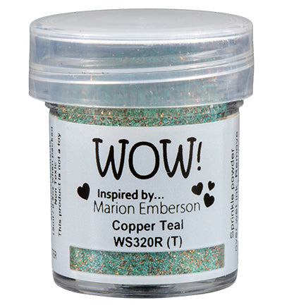 Embossing Powder Copper Teal