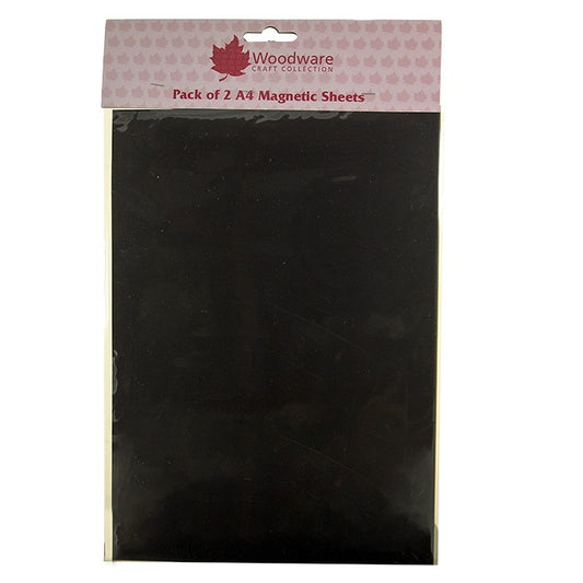 Woodware A4 Magnetic Sheet (Pack of 2)