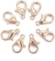 Trigger Clasps 12mm - Light Gold