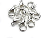Trigger Clasps 12mm - Bright Silver
