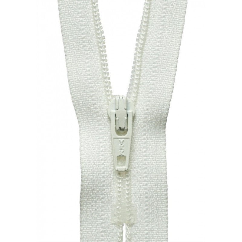 30cm Nylon Dress and Skirt Zip Cream