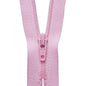 30cm Nylon Dress and Skirt Zip Mid Pink