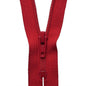 36cm Nylon Dress and Skirt Zip Red