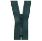 46cm Nylon Dress and Skirt Zip Forest Green