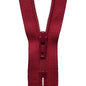 56cm Nylon Dress and Skirt Zip Scarlet Berry