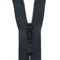 56cm Nylon Dress and Skirt Zip Black