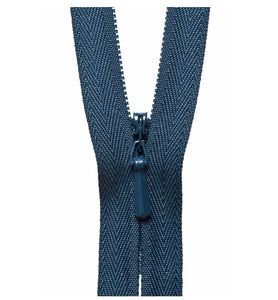 41cm Concealed Zip Dark Navy