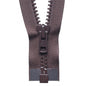 66cm Vislon Open End Heavy Weight Zip Brown