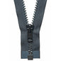 66cm Vislon Open End Heavy Weight Zip Black