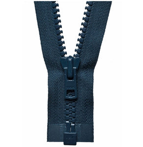 71cm Vislon Open End Heavy Weight Zip Dark Navy