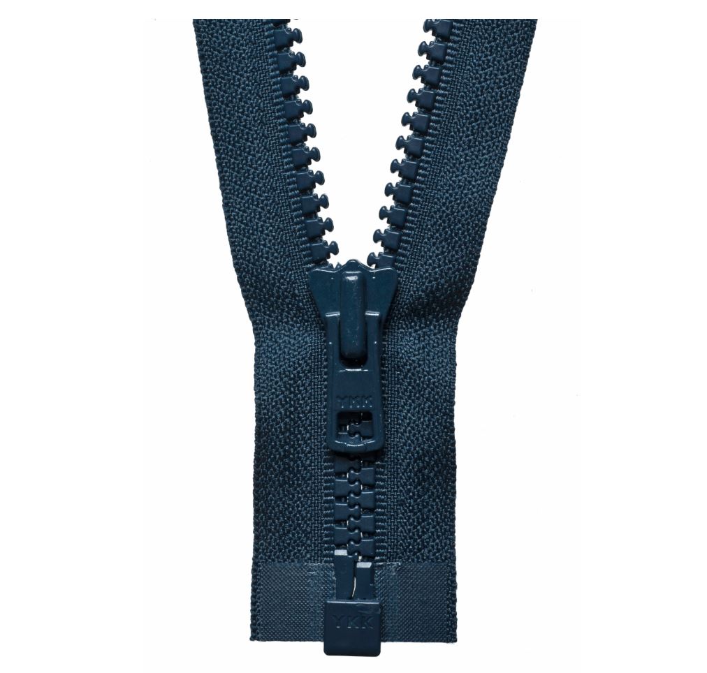 76cm Vislon Open End Heavy Weight Zip Dark Navy